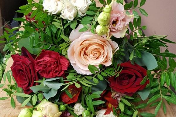 Bouquet Tendre amour, doux et romantique pour célébrer un amour , un  anniversaire
